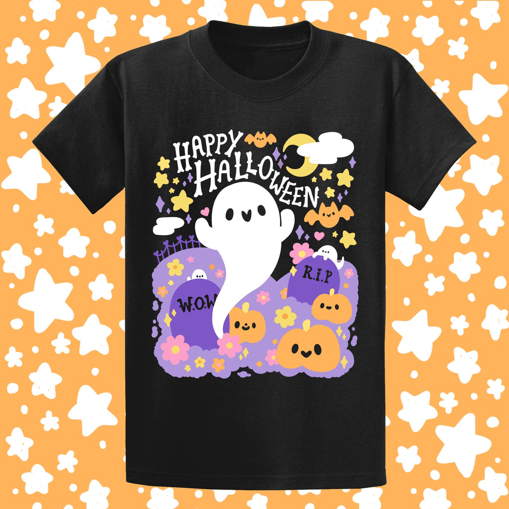 Happy Halloween T-Shirt Mockup