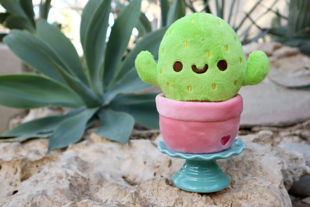 Cactus Plush Toy - Pink