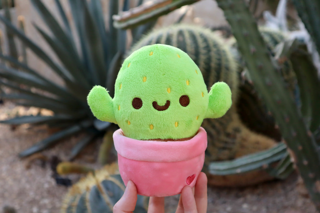 Cactus Plush Toy - Pink